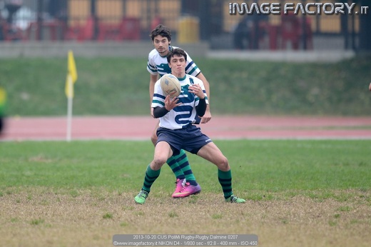 2013-10-20 CUS PoliMi Rugby-Rugby Dalmine 0207